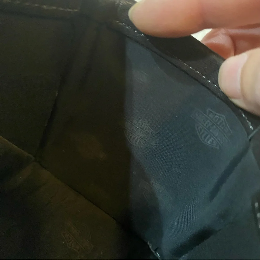 Harley Davidson Motorcycle Wallet in Black
